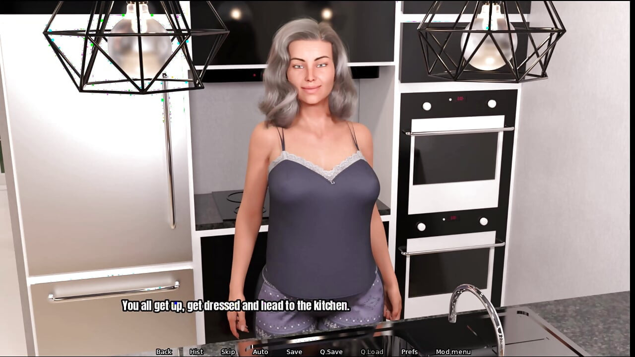 Grandma's house, we watched porn together, she really touched my dick