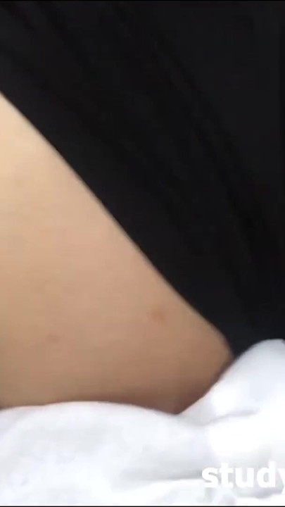 Cute College Couple in Bed – Short Black Skirt, Playful Teasing & Flirty Cuddles - STUDYINGLOVINGXXX | Clip 2