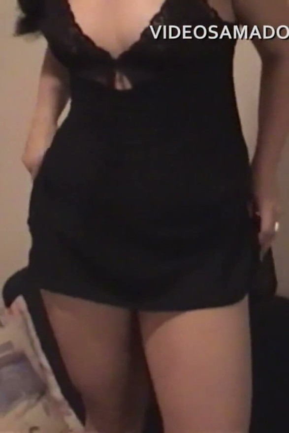 Naughty man insists and convinces his girlfriend to let him film her naked