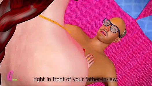 Hintli kadın yaşlı adam tarafından sikiliyor - Hintçe animasyonlu porno - pyasi bhabi 4