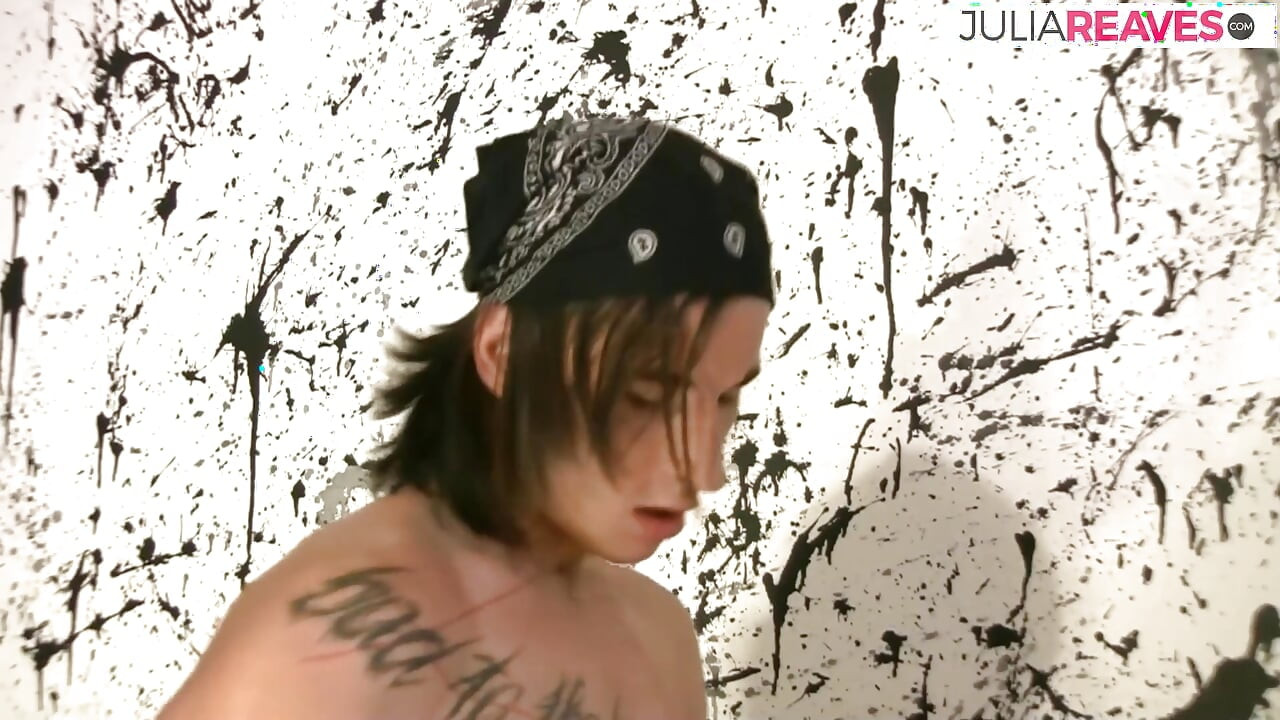 Skinny guy sucks a massive cock then gets fucked to a cumshot