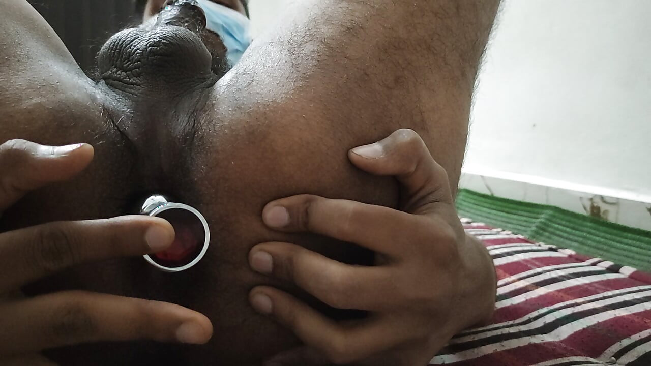 Self Handjob cum Licking