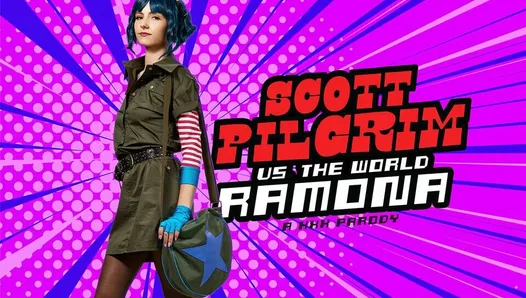 VRCosplayX Fuck Serena Hill as Scott Pilgrim vs. the World's Ramona F As RAMONA FLOWERS Fucks With SCOTT PILGRIM VR Porn