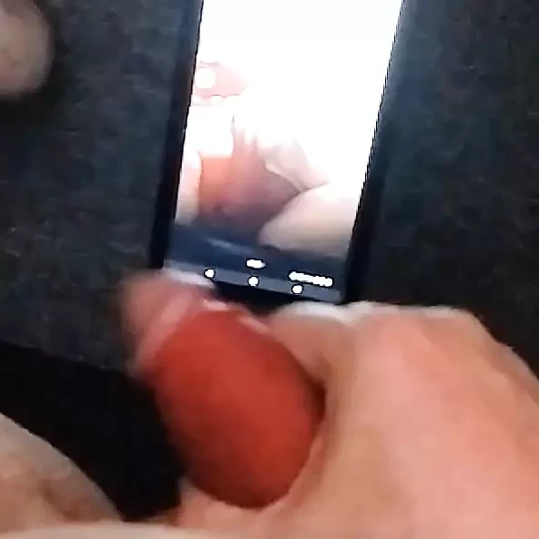 Grandpa wanking pre cum flying and massive gush of jizz alternative view
