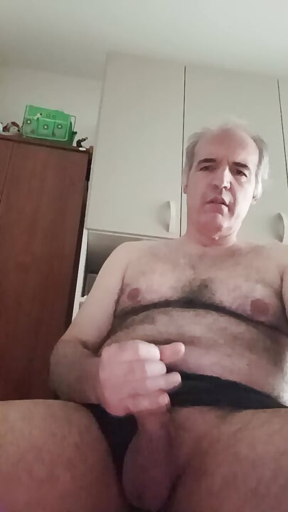 A Long Hot Masturbation of My Hard Cock on a Saturday in July
