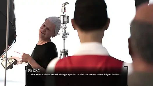 Неверную азиатскую шлюшку-жену трахнули большие члены на работе