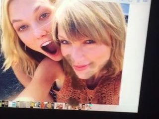 Karie Kloss și Taylor Swift ejaculează
