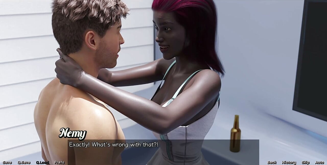 Stranded in Space - Going Down with Married Black MILF