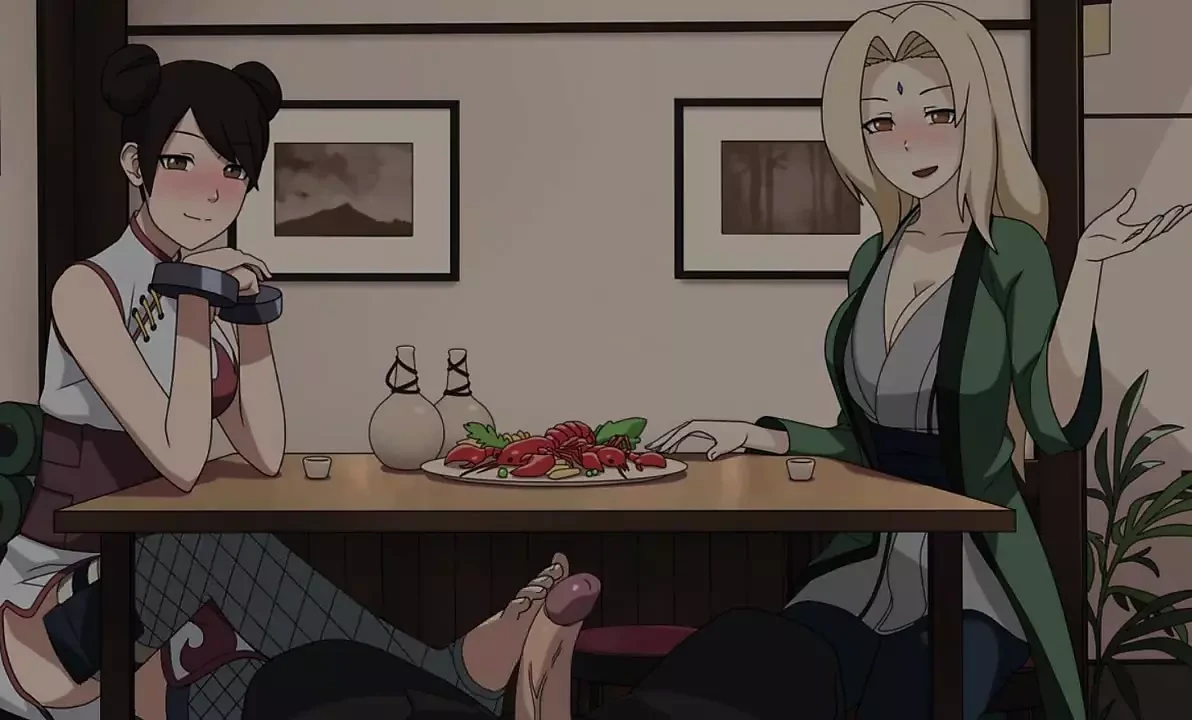 Naruto - Kunoichi Trainer - part 7 - Loveskysanx द्वारा तंबू और tsunade footjob