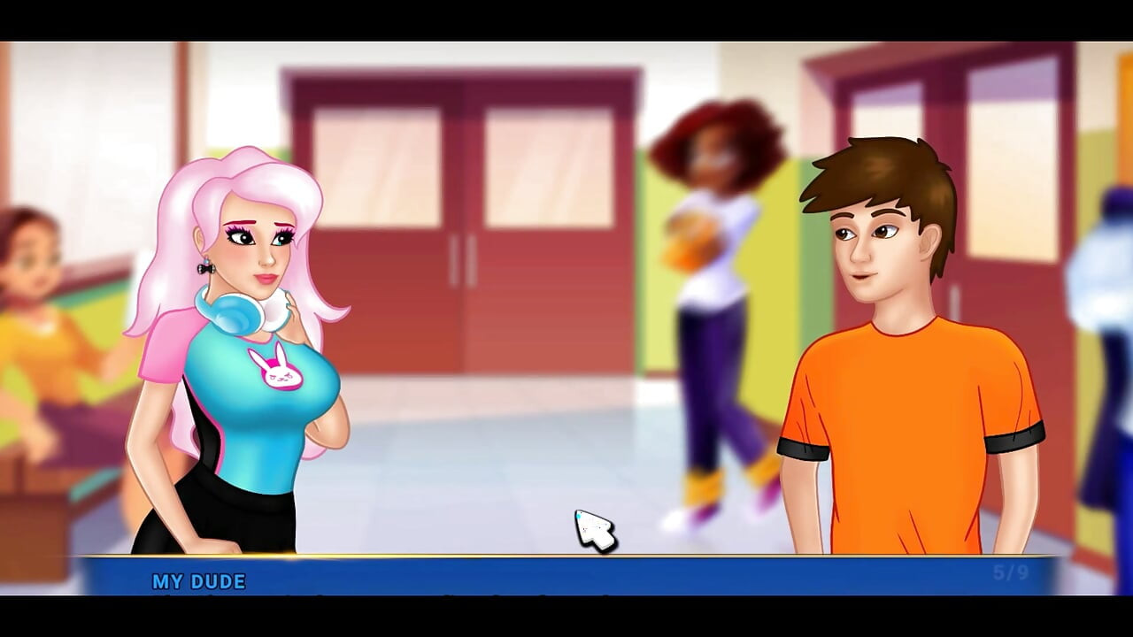 Le monde des demi-sœurs n° 86 - douce gamer girl par misskitty2k