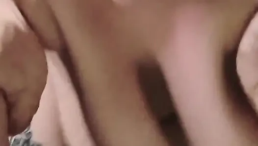 Riding on Your Cock Sucking My Tits Don't Stop
