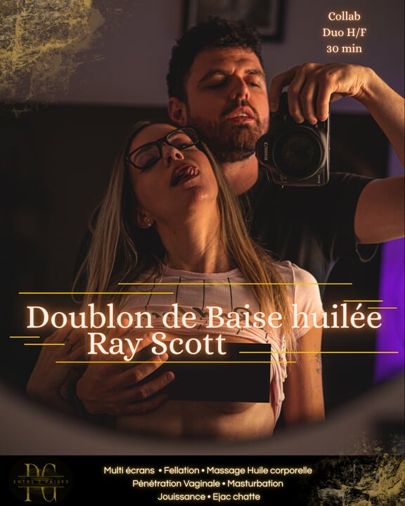 Double fuck with Ray Scott and Polly Gardel, porn actress