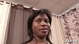 Casting d une black a la gorge profonde