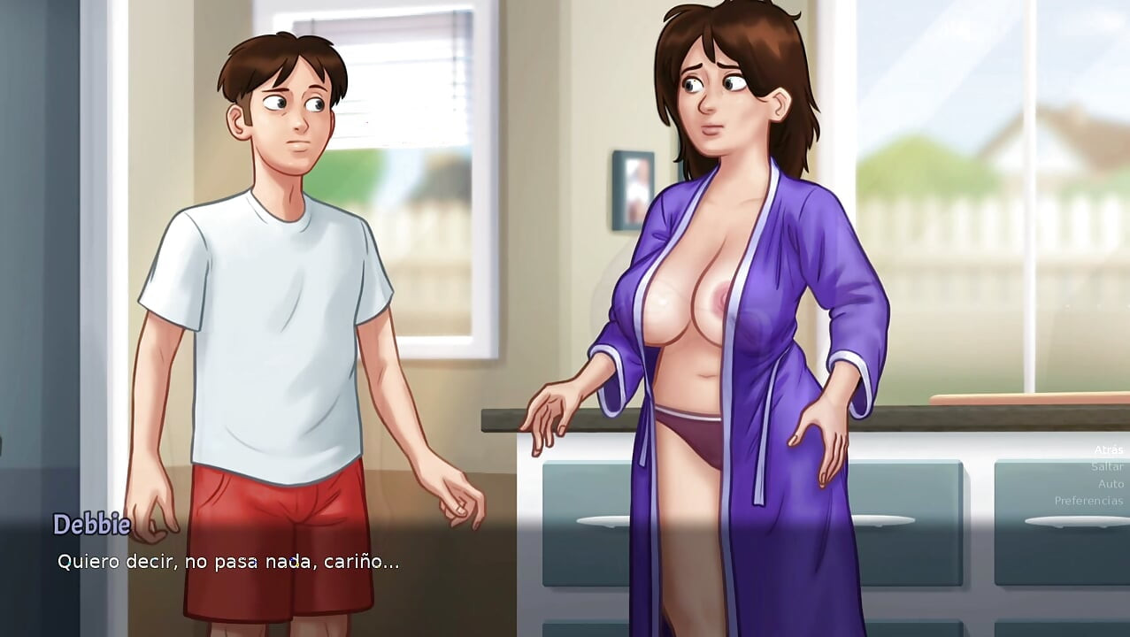 Every morning my stepmom wore those sexy pajamas, until she managed to seduce me