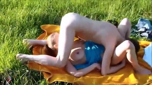 Spass im Freien Creampie