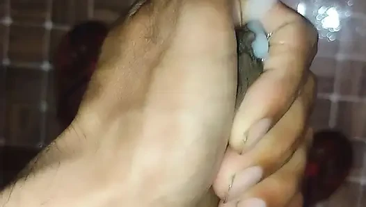 Seksi bir kızı hatırlayarak mastürbasyon