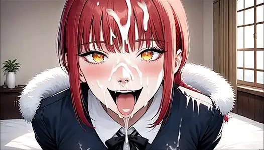 Makima finally gave herself to the Chainsaw Man