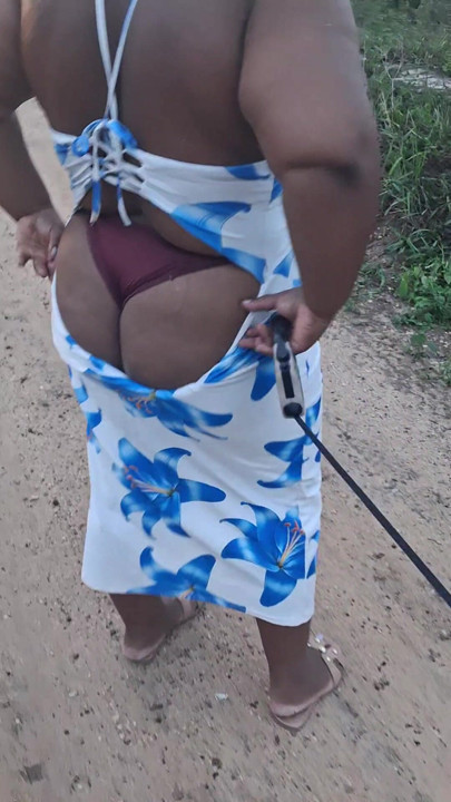 Showing my ass in public
