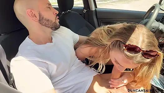 Şoförüm çılgın sarışın orta yaşlı seksi kadın