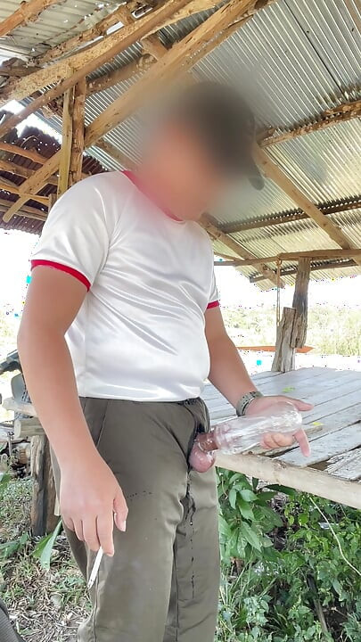 Cumpilation #6 - 12 Cumshots outdoor