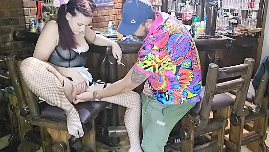 Hot baby sitter fuck hard doggystyle amateur homemade sex