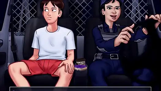 Summertime Saga - Johannes fucked Odette, Johannes fucked Maria, Eva had her baby