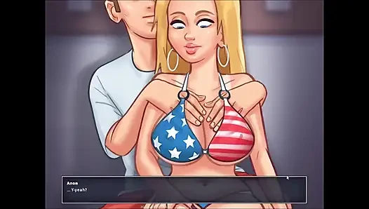 Summertime Saga Roxxy [01] Animationssammlung [teil 34] Nacktes sexspiel [18+] Erwachsenenspiel