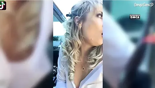 Russian bitch fucks herself in the ass with a bottle!