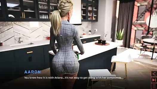 Evimde benimle yapay orta yaşlı seksi kadın sara şakası