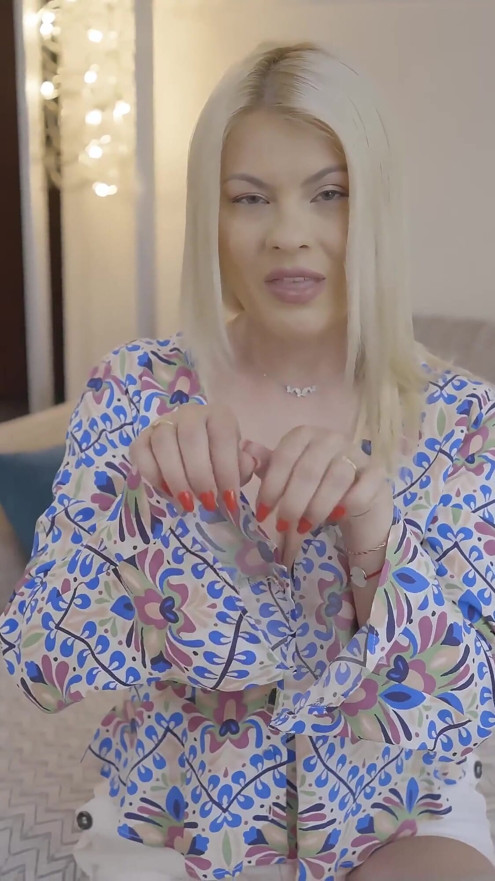 Jasmine Rouge Hand Fetish Solo
