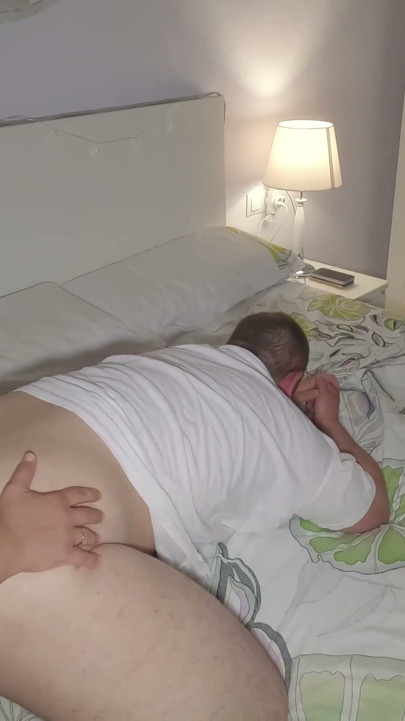I Fuck My Husband's Ass for the First Time. Amateur Pegging Sex | Clip 1