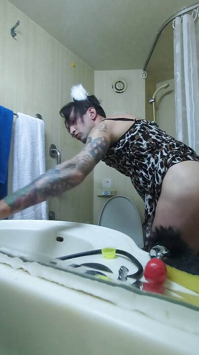Anal Femboy Bathroom