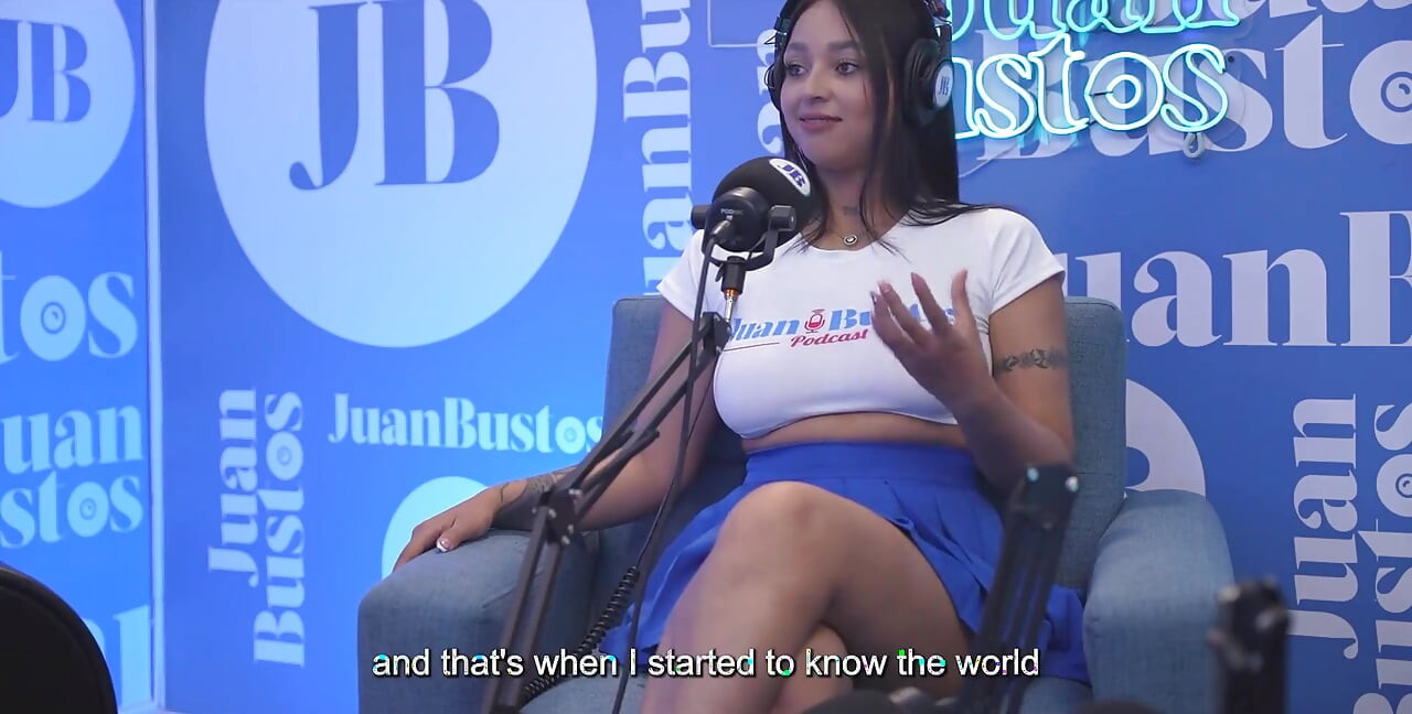 Oiled Latina with Beautiful Tits Kataleya Ross Hops up the Vibrator Machine Until She Cums! Juan Bustos Podcast