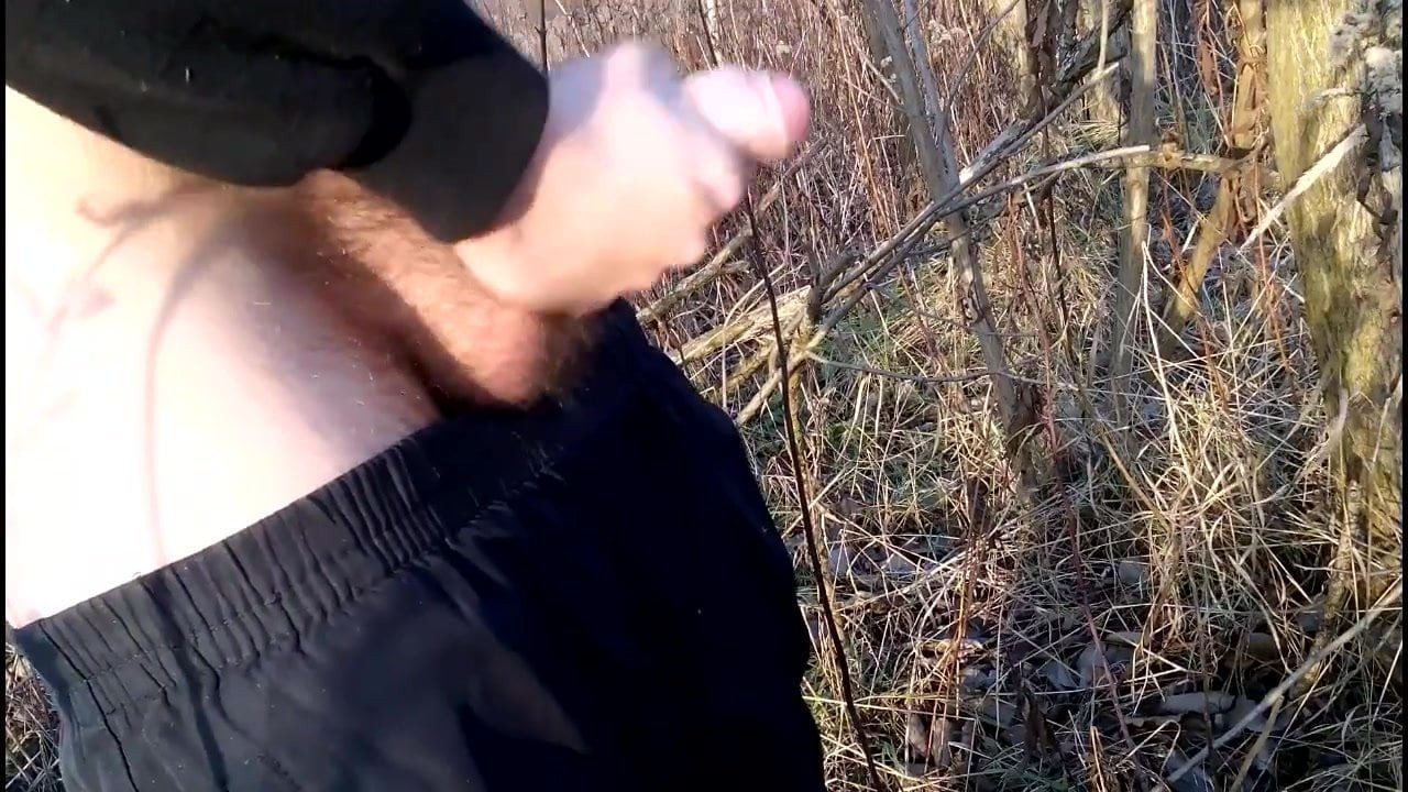 Outdoor masturbation