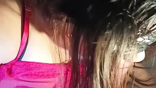 Big Tits Milf Wife Close Up Blowjob