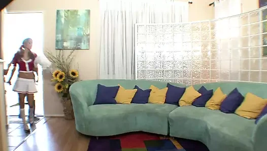 Barely of age Natalia Rossi a horny girl with blonde hair