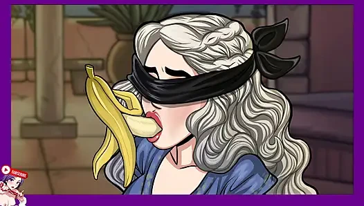 Daenerys blindfolded. We play while on his knees EP 5