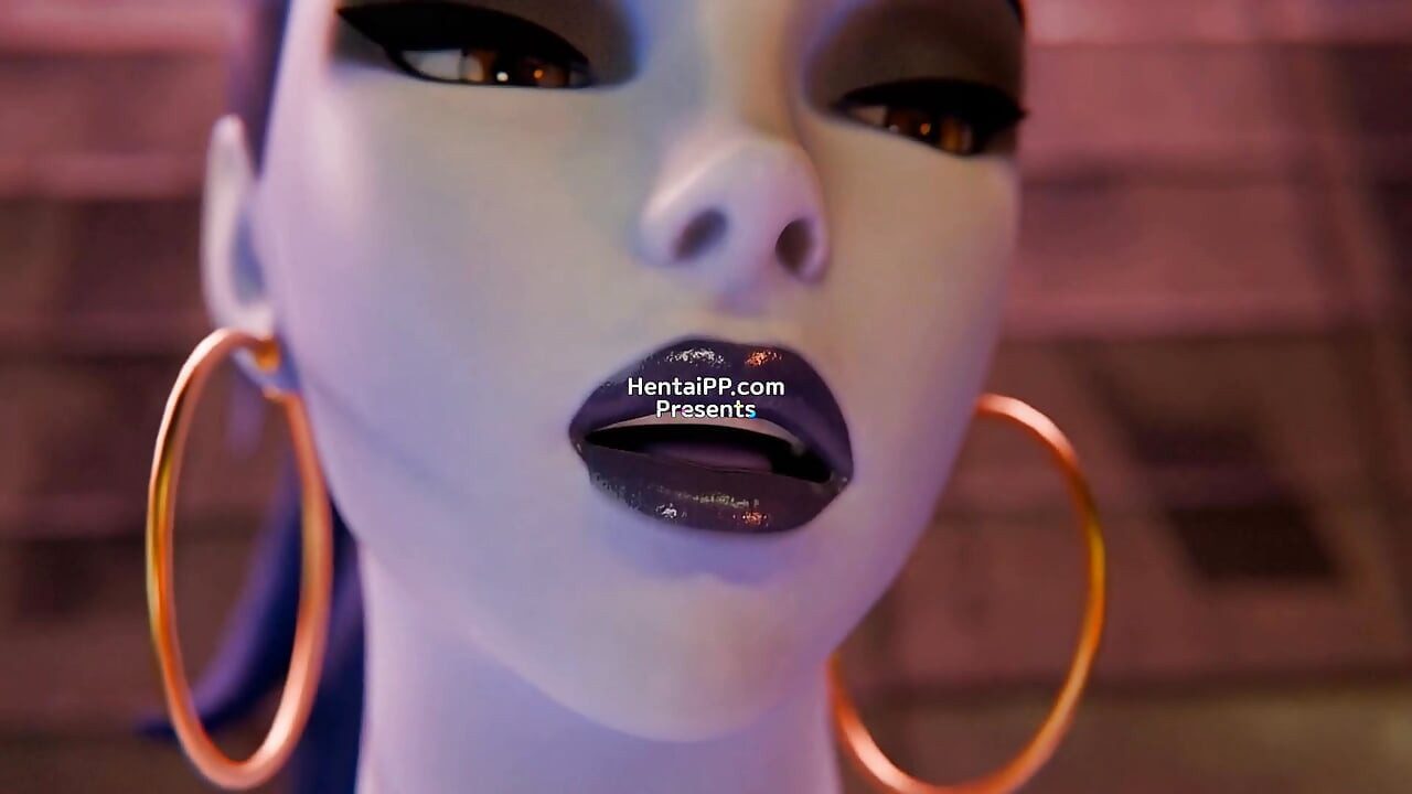 Horny Cass Meeting Widowmaker ( Cartoon Parody )