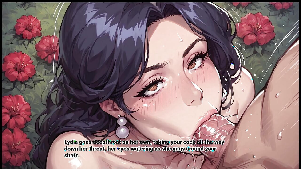 ArchAlchemy TABOO Hentai Game Ep.10 STEPSON blowjob in the GARDEN !