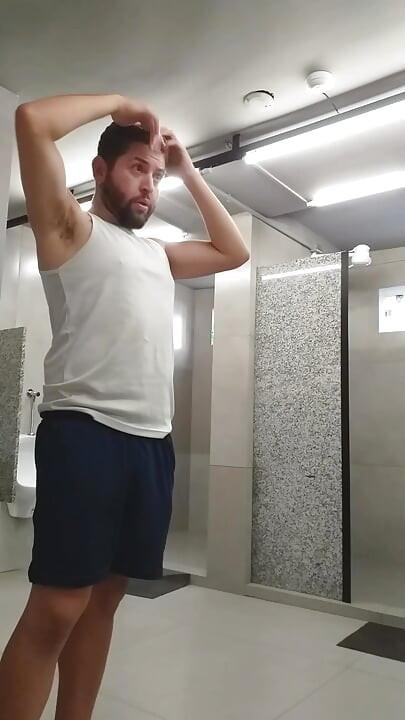 I Almost Got Caught Exposing Myself in the Gym Bathroom, and the Guys Saw Me