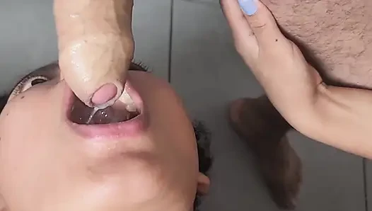 2 Scenes of upside down deep throat