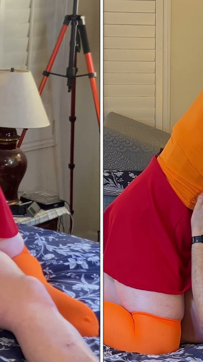 Granny Carmen's Velma Dinkley: Cock Sucking, 2 Position Fucking Creampied Sleuth Shut 63025CAMS1245M | Clip 1