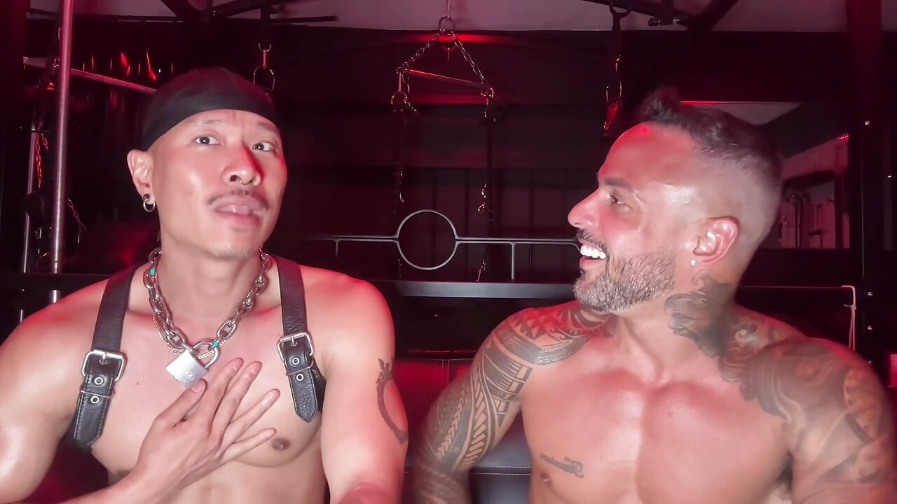 First Time Fisting Video with Cagedjock Part 1 Interview and Fisting, Nipple Play Butt Plug, Massage Machine and Pegging