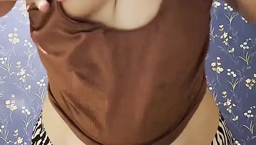 All Natural MILF Plays and Shows off Her Glorious Rack