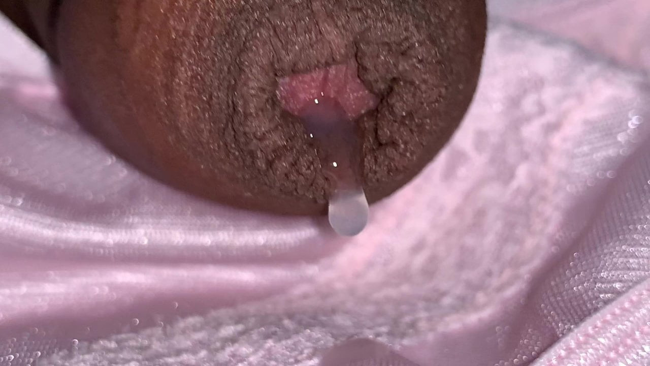 Hand free cum shot (precum) pink nylon panty