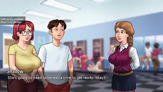 Summertime saga 1st day at college