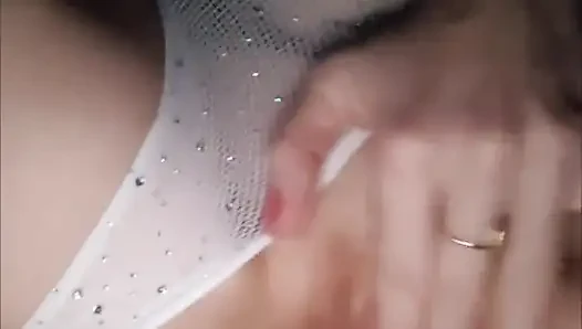 Sex in a Swingers Club with a Lot of Squirt and Cum Over My Pussy