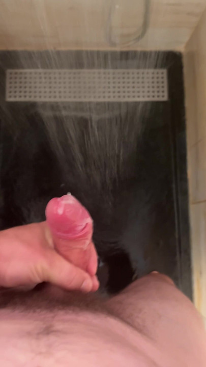 Handjob in the shower