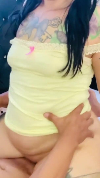 Powerful moment from "Roleplay-Stepdad fucks his 18 year old stepdaughter after she shows him her new pajamas"