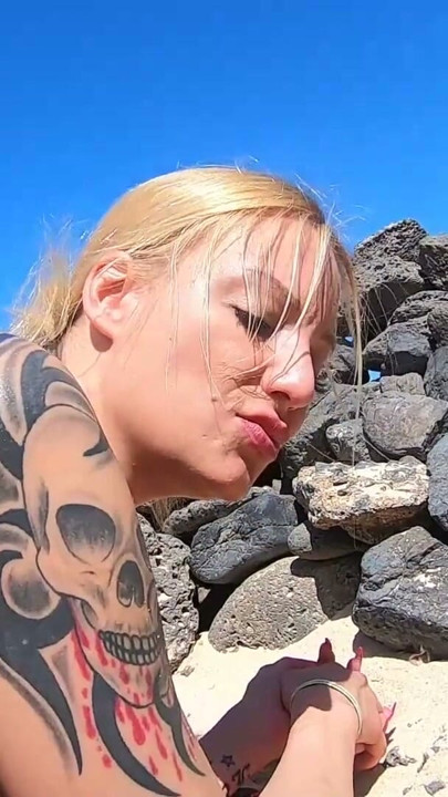 GERMAN SKINNY BLONDE FUCKED IN FUERTEVENTURA | Clip 2